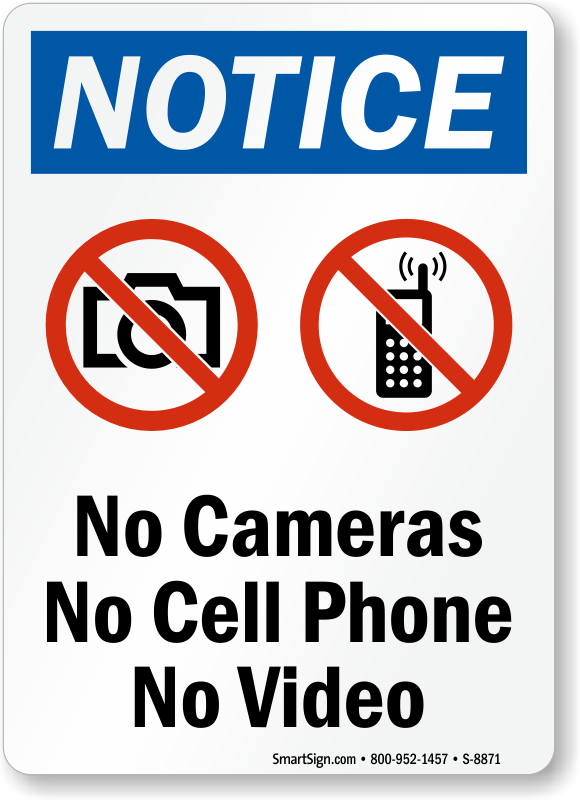 Notice No Security Sign - Sign Clipart (580x800), Png Download