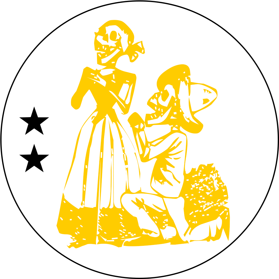 About Dos Estrellas - Illustration Clipart (1000x1000), Png Download