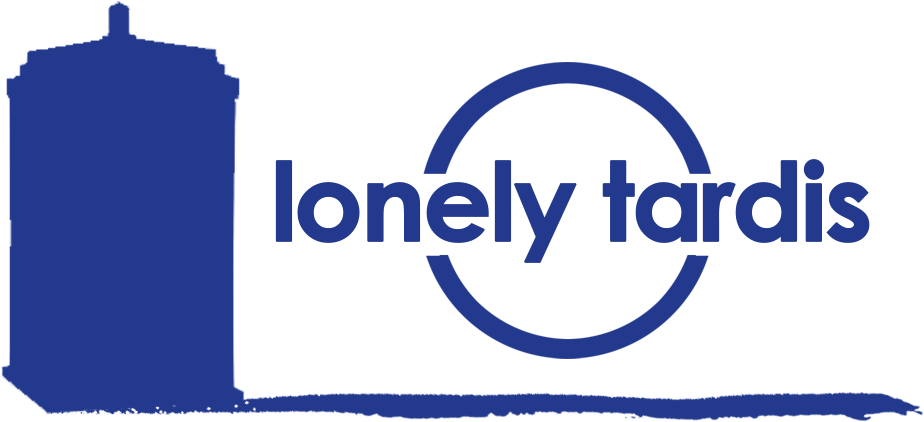 The Lonely Tardis - Circle Clipart (1000x435), Png Download