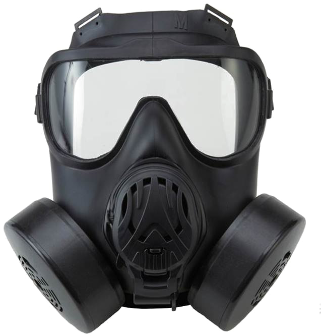 Gas Mask Png Image Background - Transparent Background Gas Mask Png Clipart (805x723), Png Download