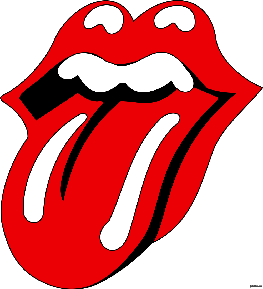 Tongue Png - Png Tongue - Rolling Stones Band Logo Clipart (564x618), Png Download