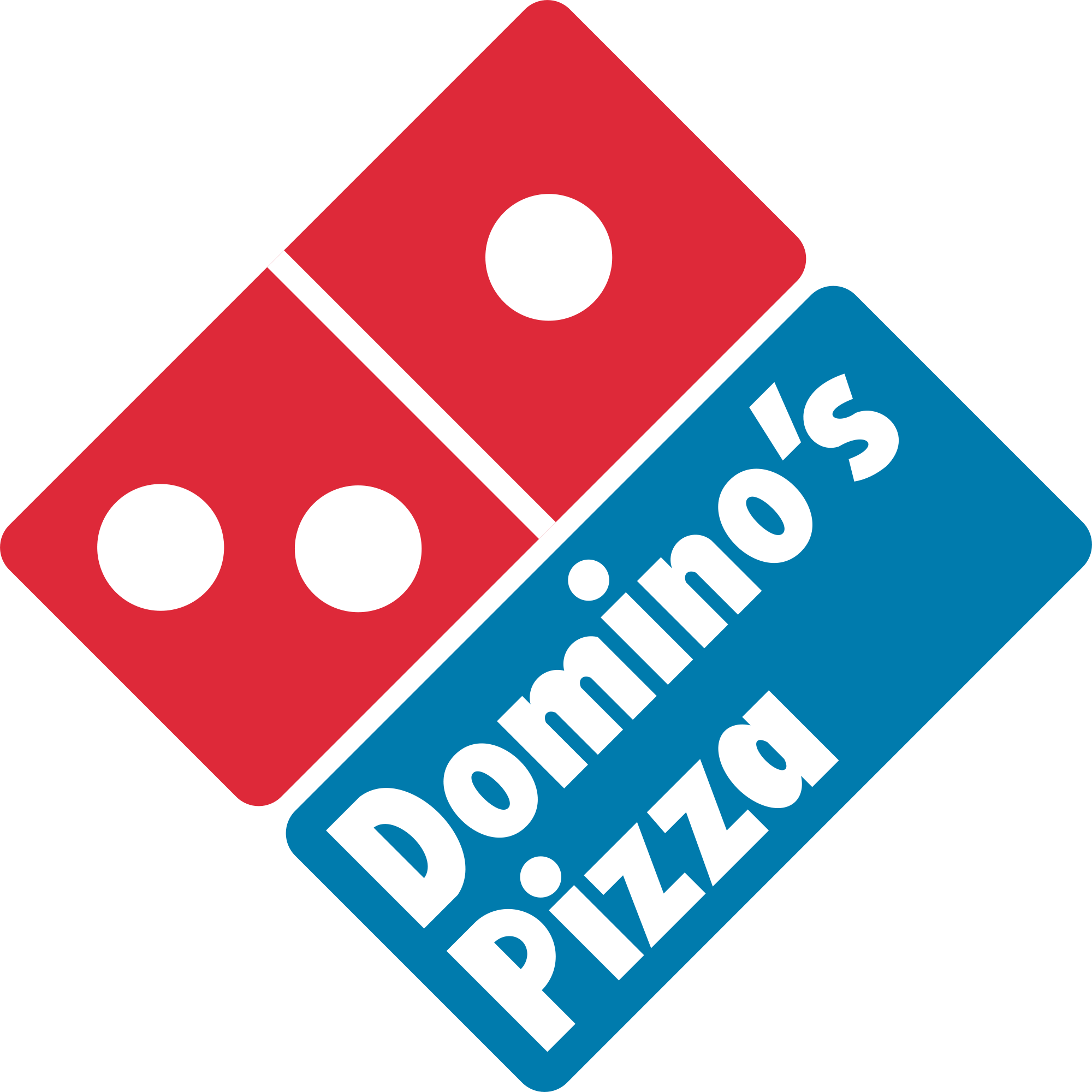 Tom Coxon On Twitter - Dominos Pizza Logo Png Clipart (1200x1200), Png Download