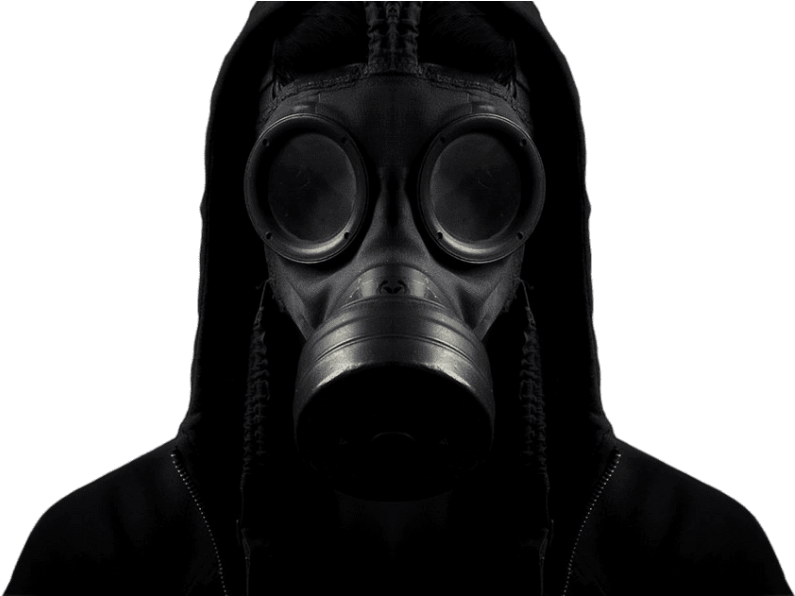 Free Png Download Gas Mask Png Images Background Png - Gas Mask Soldier Png Clipart (850x595), Png Download