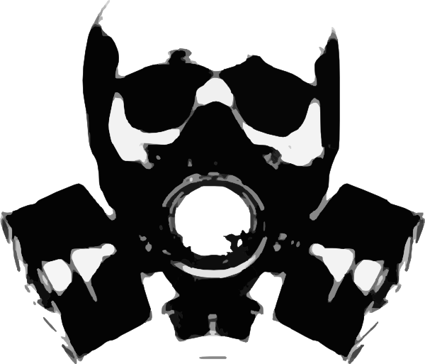 Gas Mask Png Picture - Gas Mask Clip Art Png Transparent Png (600x513), Png Download