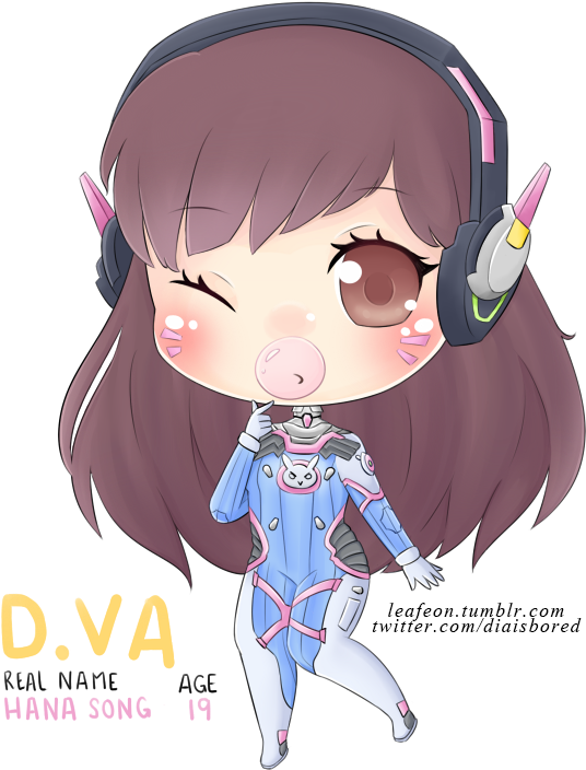 "bae Of The Game" - D Va Real Name Clipart (800x800), Png Download