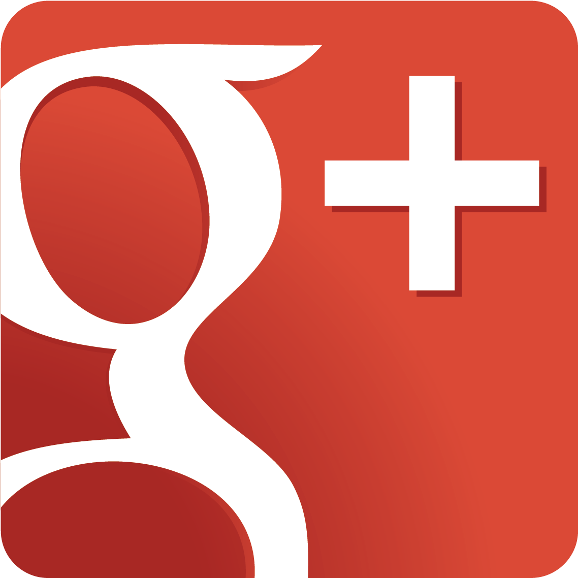 Google Plus Logo Png Pictures Free Icons - Google Plus Logo Red Clipart (1250x1250), Png Download