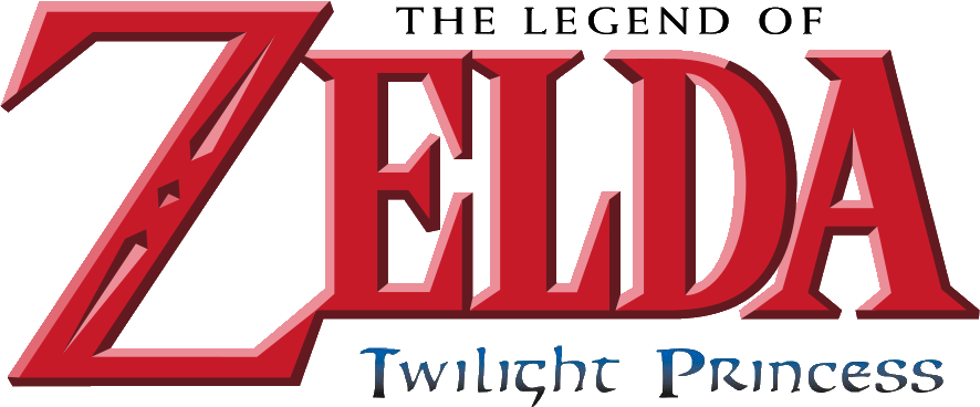 The Legend Of Zelda Twilight Princess - Legend Of Zelda Twilight Princess Logo Png Clipart (886x368), Png Download