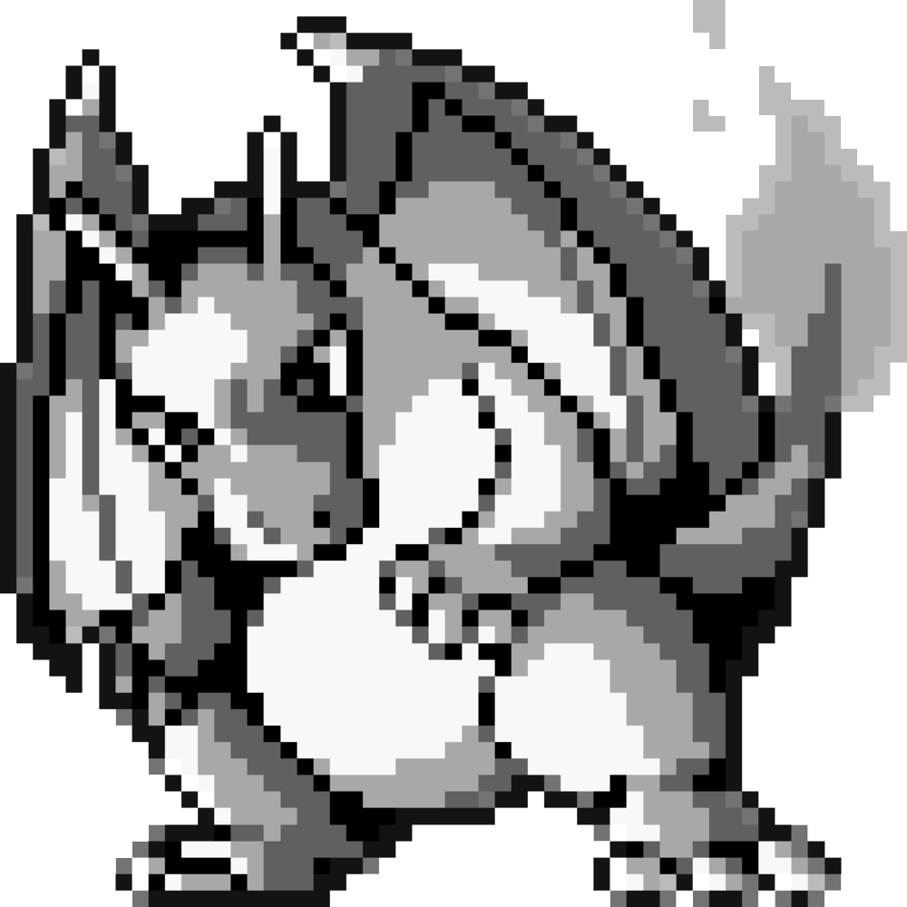 Charizard - Charizard Red And Blue Sprite Clipart (1000x1000), Png Download