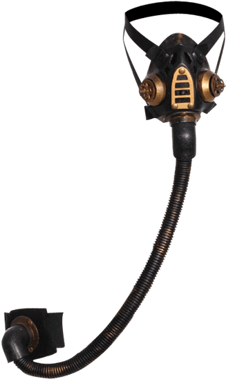 Price Match Policy - Steampunk Gas Mask Png Clipart (555x555), Png Download