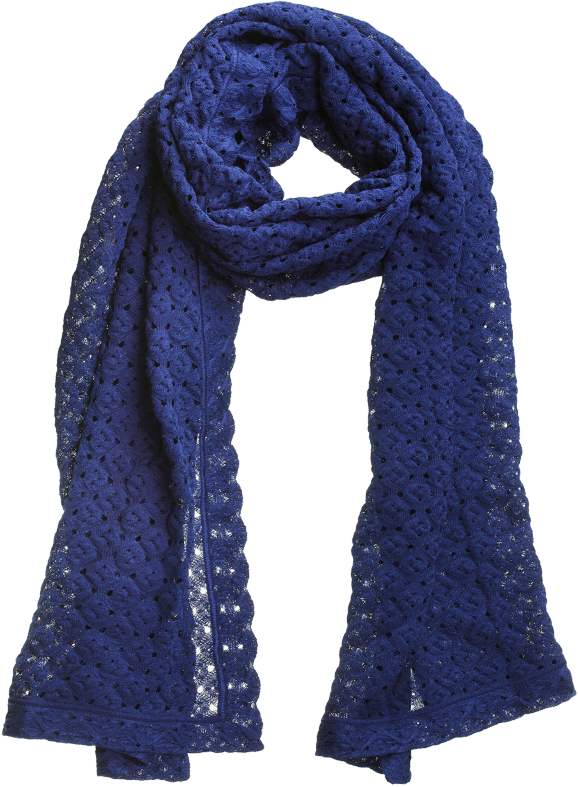 Scarf Png Image - Blue Scarf Png Clipart (655x875), Png Download