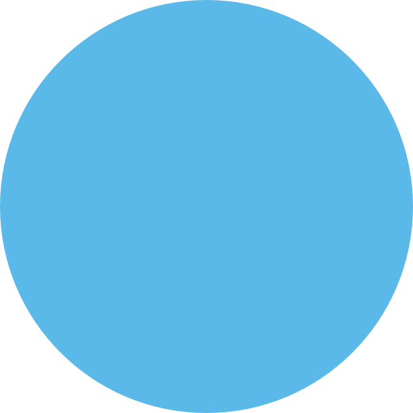 Light Blue Circle Clipart - Png Download (600x600), Png Download