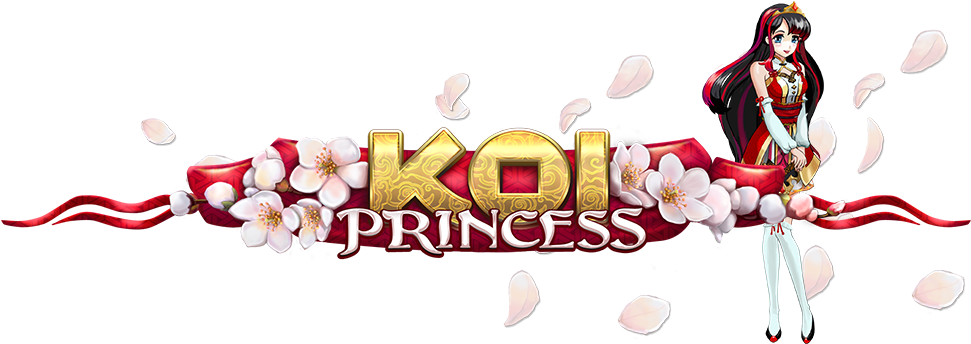 Koi Princess - Koi Princess Slot Png Clipart (970x430), Png Download