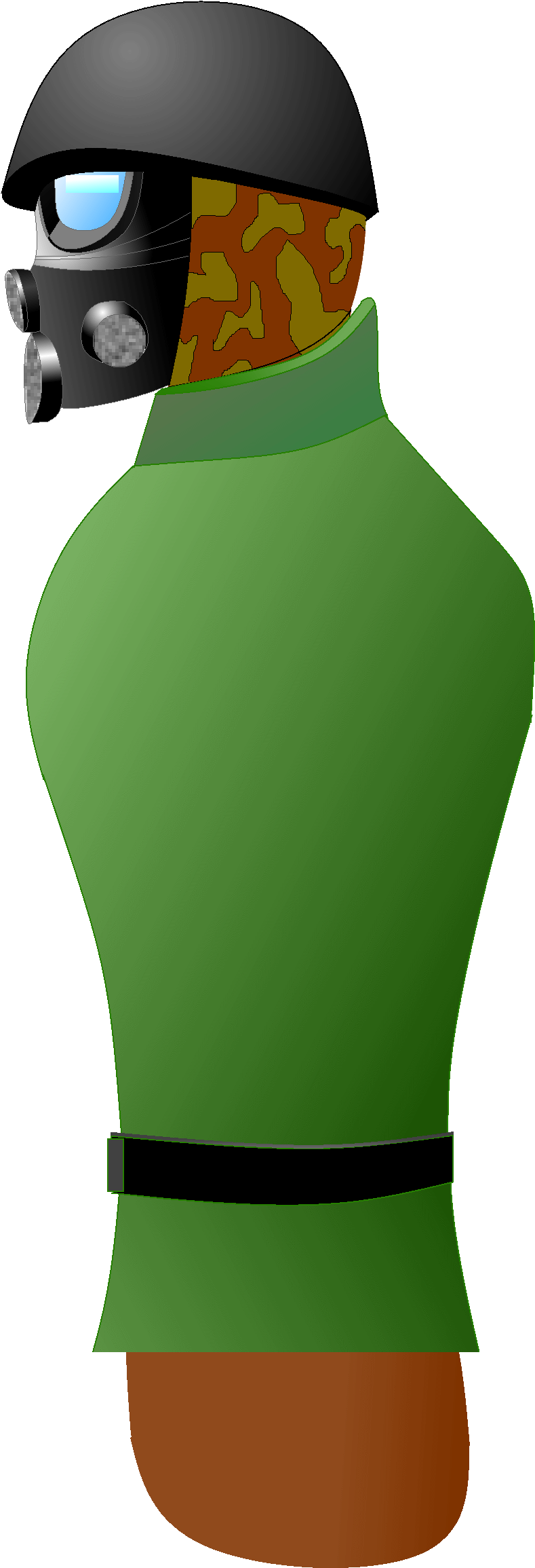 Bodyandhead - Mannequin Clipart (1366x2400), Png Download