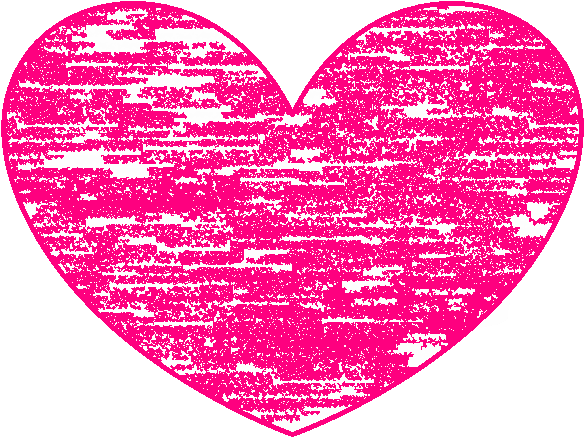 Corazón Y Estrella Png - Corazon Con Crayon Png Clipart (731x547), Png Download