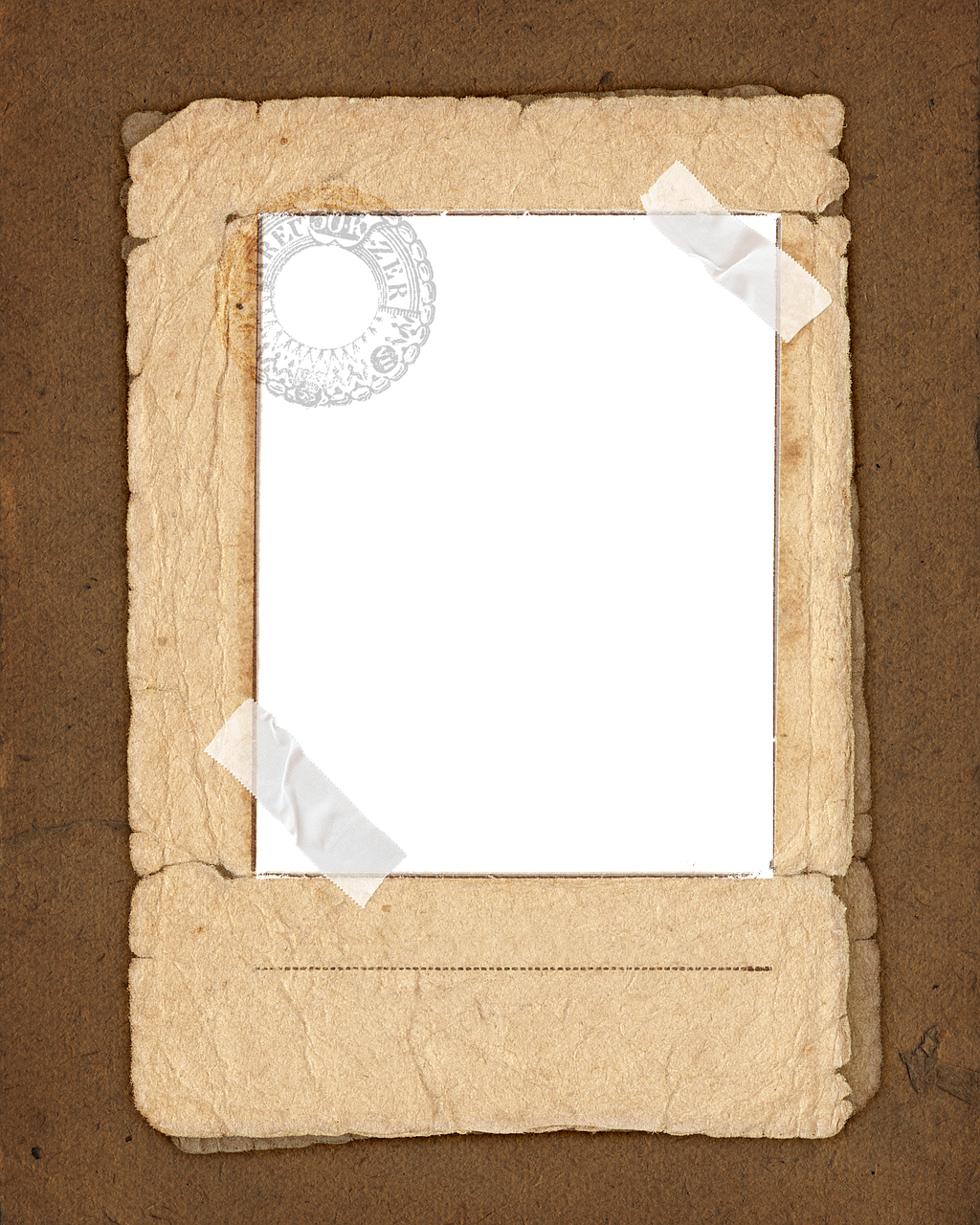 4 Kbytes, Satin, Old Paper, Es/78 - Vintage Paper Frame Png Clipart (576x720), Png Download