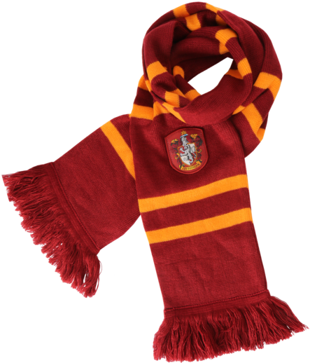 Gryffindor Scarf Png Clipart (528x600), Png Download