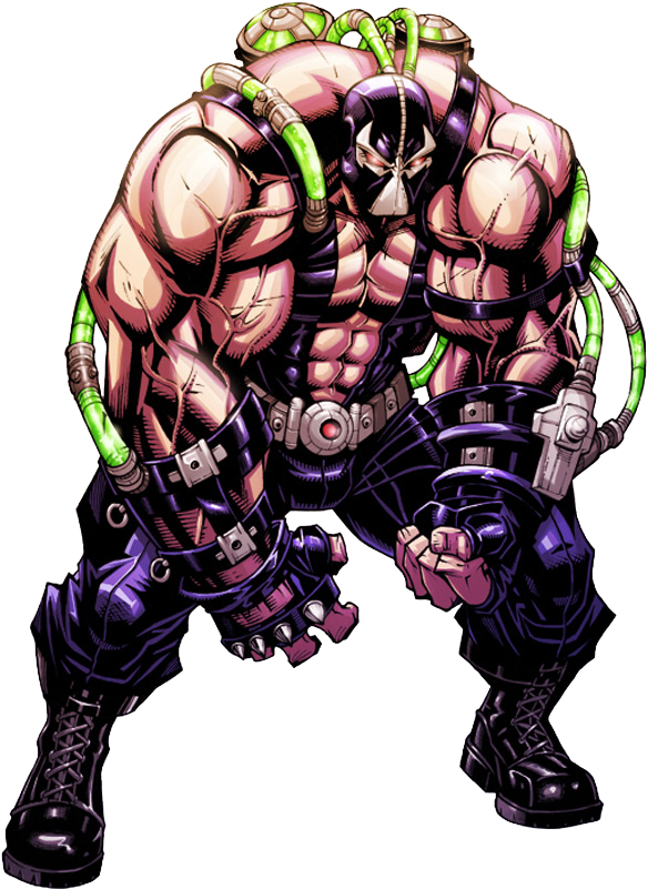 Venom Png Image - Bane Comic Clipart (634x831), Png Download