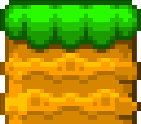 Grassland Tile - Pixel Art Jewelry Clipart (660x660), Png Download