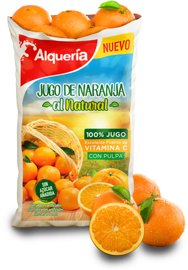 Jugo De Naranja Al Natural - Convenience Food Clipart (1170x1200), Png Download