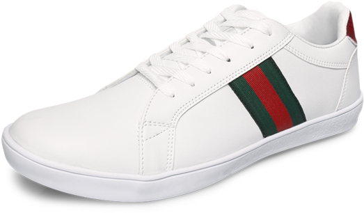 Tenis Blancos Con Verde Clipart (600x600), Png Download