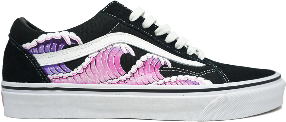 Vans / Pink Wave - Yung Pinch Wave Shoes Clipart (1000x1001), Png Download