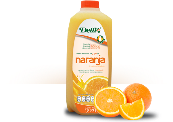 Bebida Con Jugo De Naranja - Orange Drink Clipart (602x556), Png Download