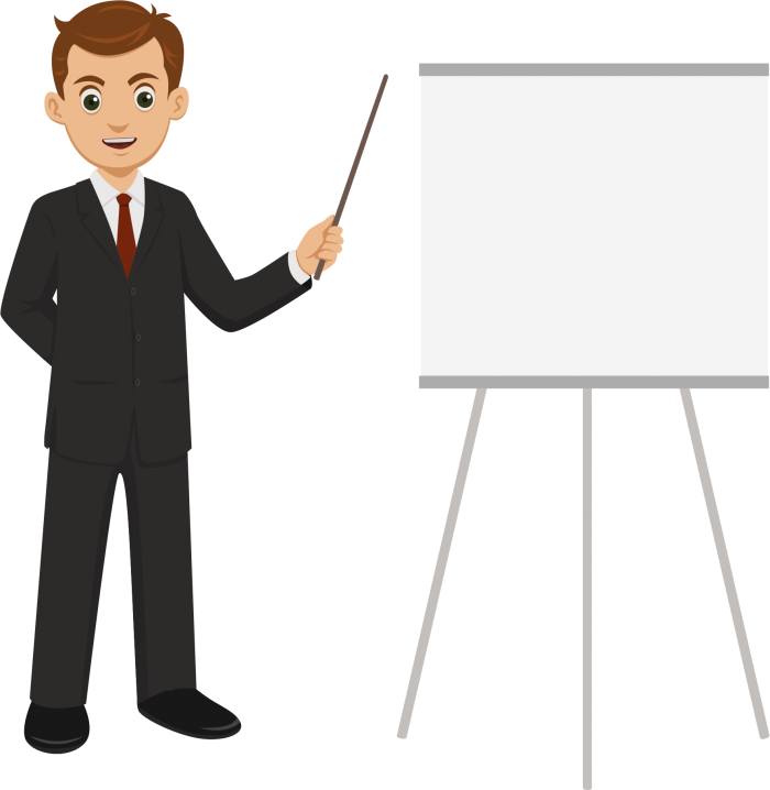 Png Profesor - Gambar Kartun Entrepreneur Png Clipart (700x718), Png Download