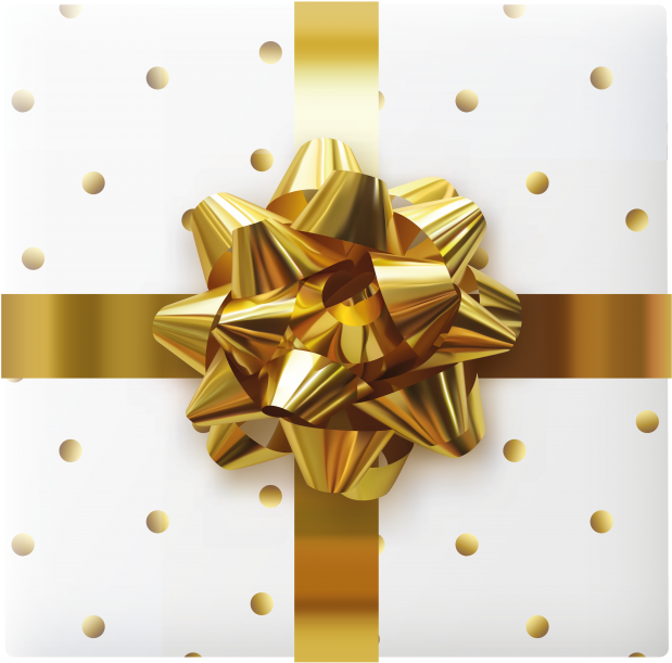 Gift Box - Ribbon Clipart (866x650), Png Download