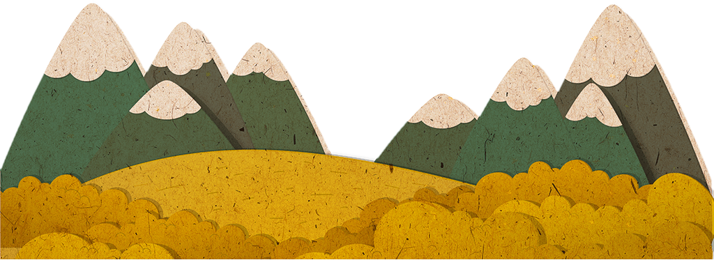 Montaña Dibujo Png - Montañas Animadas Png Clipart (1024x373), Png Download