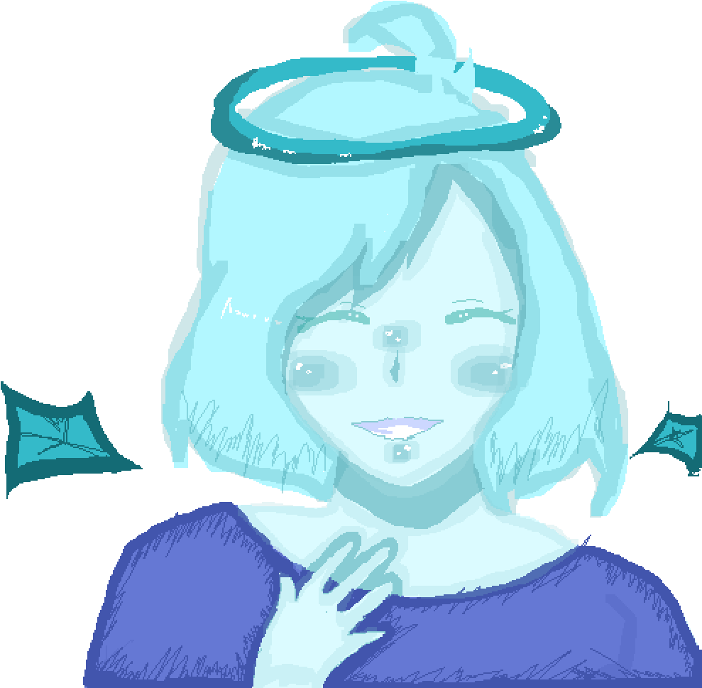 Snow Angel - Illustration Clipart (1000x1000), Png Download