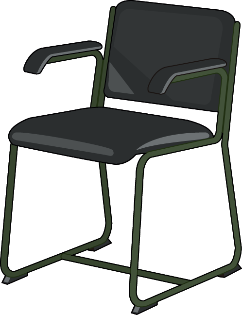 Silla Profesor - Chair Clipart (498x648), Png Download