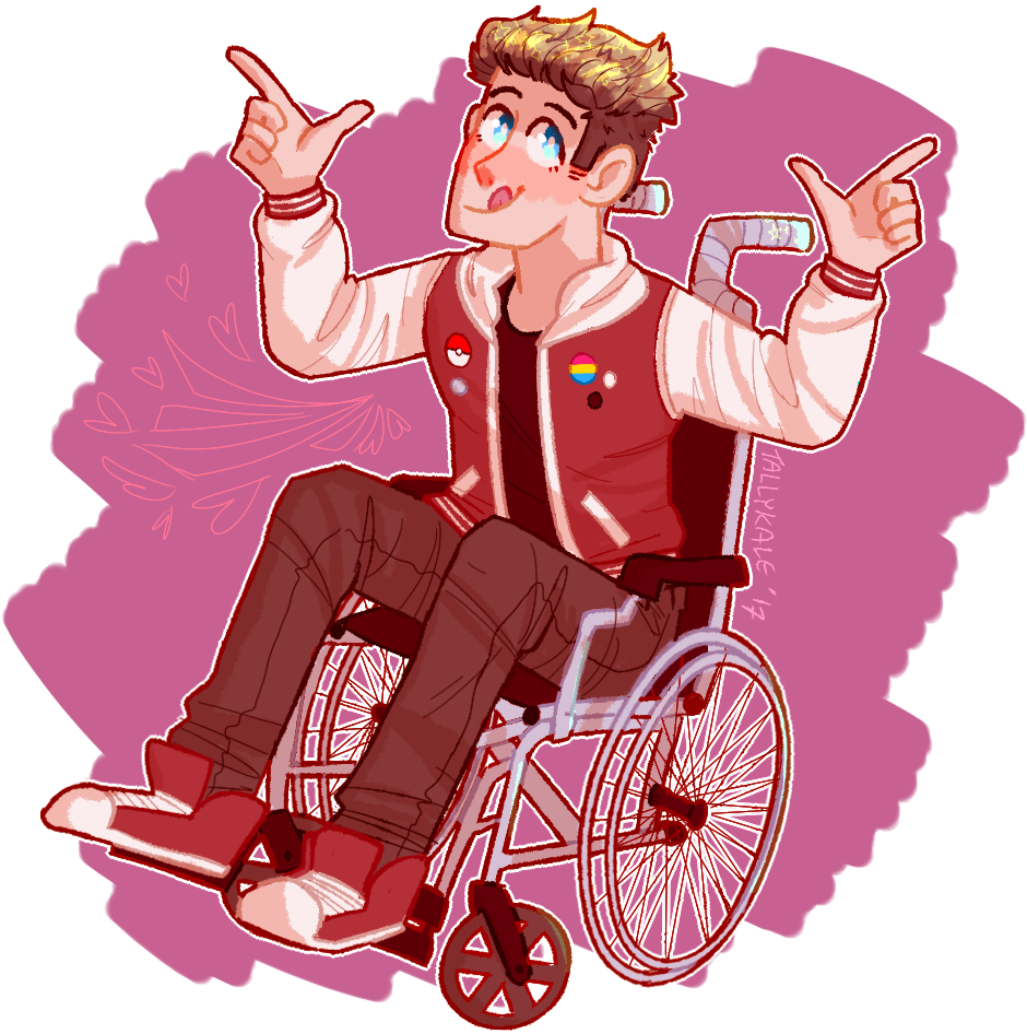 Dibujos Hermosos, Dibujitos Lindos, Musicales, Hombres, - Wheelchair Clipart (1000x1000), Png Download