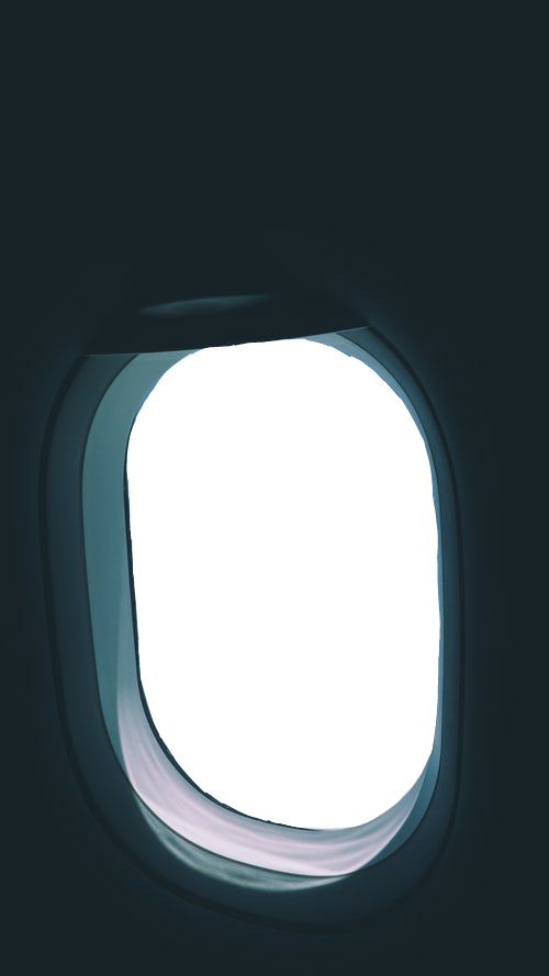 #plane #window #sky #planewindow #fly #flying - Daylighting Clipart (500x889), Png Download
