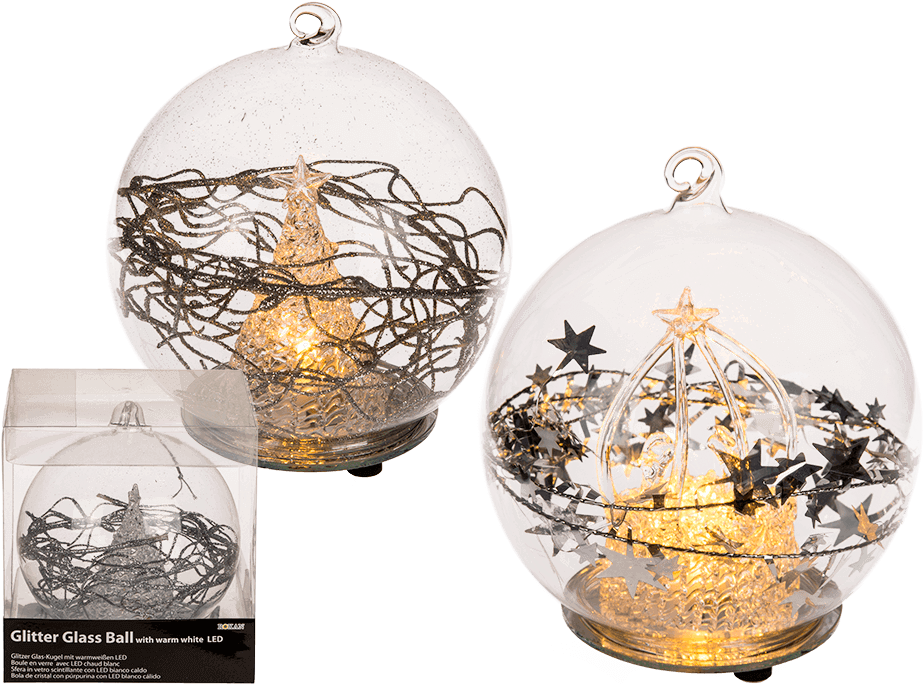 Boule De Noel Verre Png Clipart (945x709), Png Download