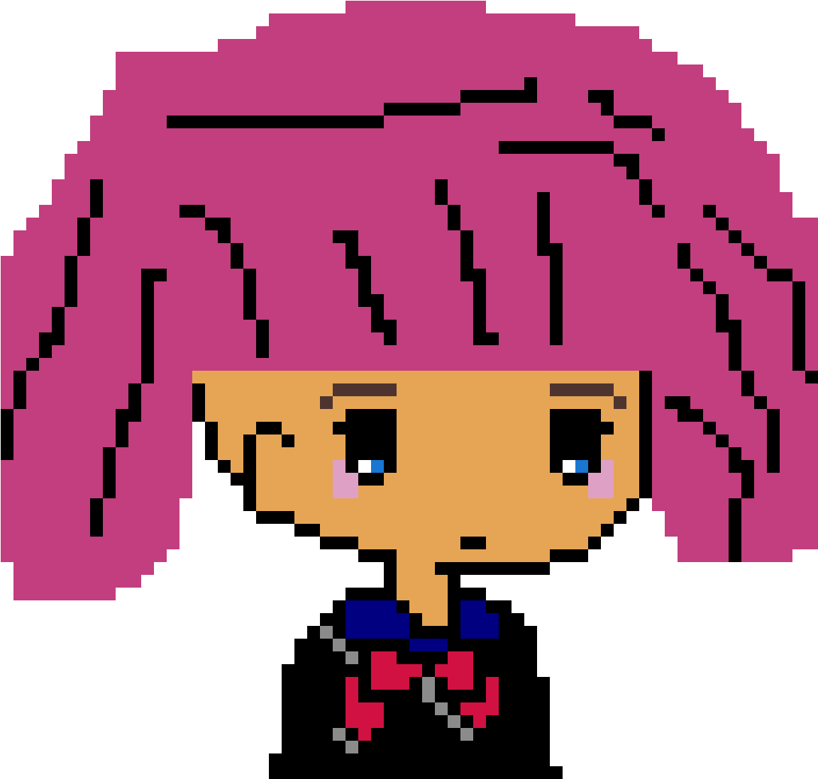 Crazy Hair Day At School - Pixel Art Harry Potter Clipart (1153x1099), Png Download