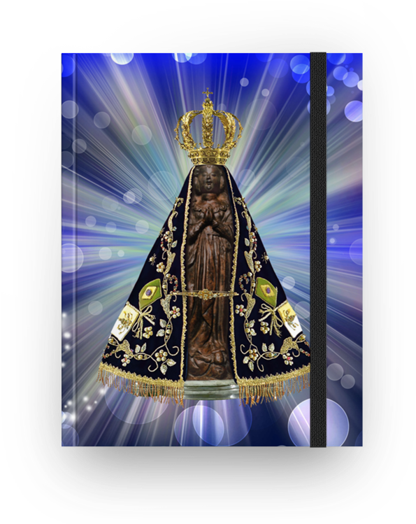 Caderno Nossa Senhora Aparecida - Nossa Senhora Nas Nuvens Clipart (800x800), Png Download