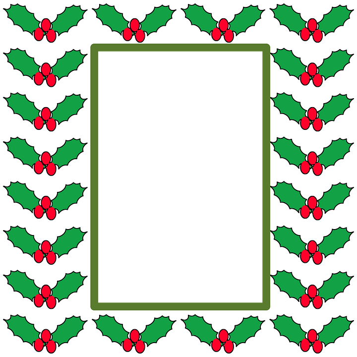 Christmas Border Clipart Free Christmas Border Clipart - Christmas Day - Png Download (720x720), Png Download