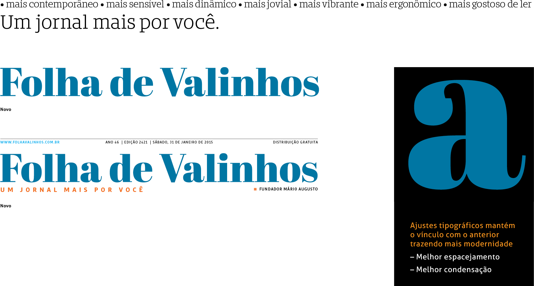 Jornal Folha De Valinhos - Graphic Design Clipart (1920x966), Png Download