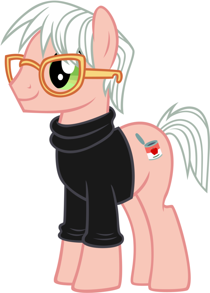 Andy Warhol, Earth Pony, Male, Pony, Pop Art , Safe, - Andy Warhol Pony Clipart (752x1024), Png Download