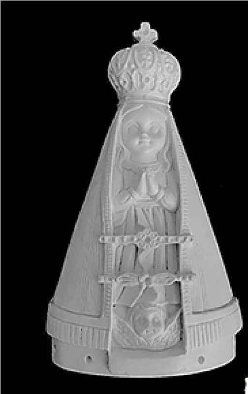 Nossa Senhora Aparecida Baby Lisa 8 X 13,5 Cm - Gown Clipart (800x800), Png Download