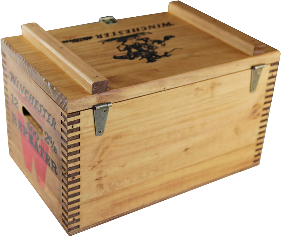 Winchester Vintage Wooden Box Winchester - Plywood Clipart (1000x1000), Png Download