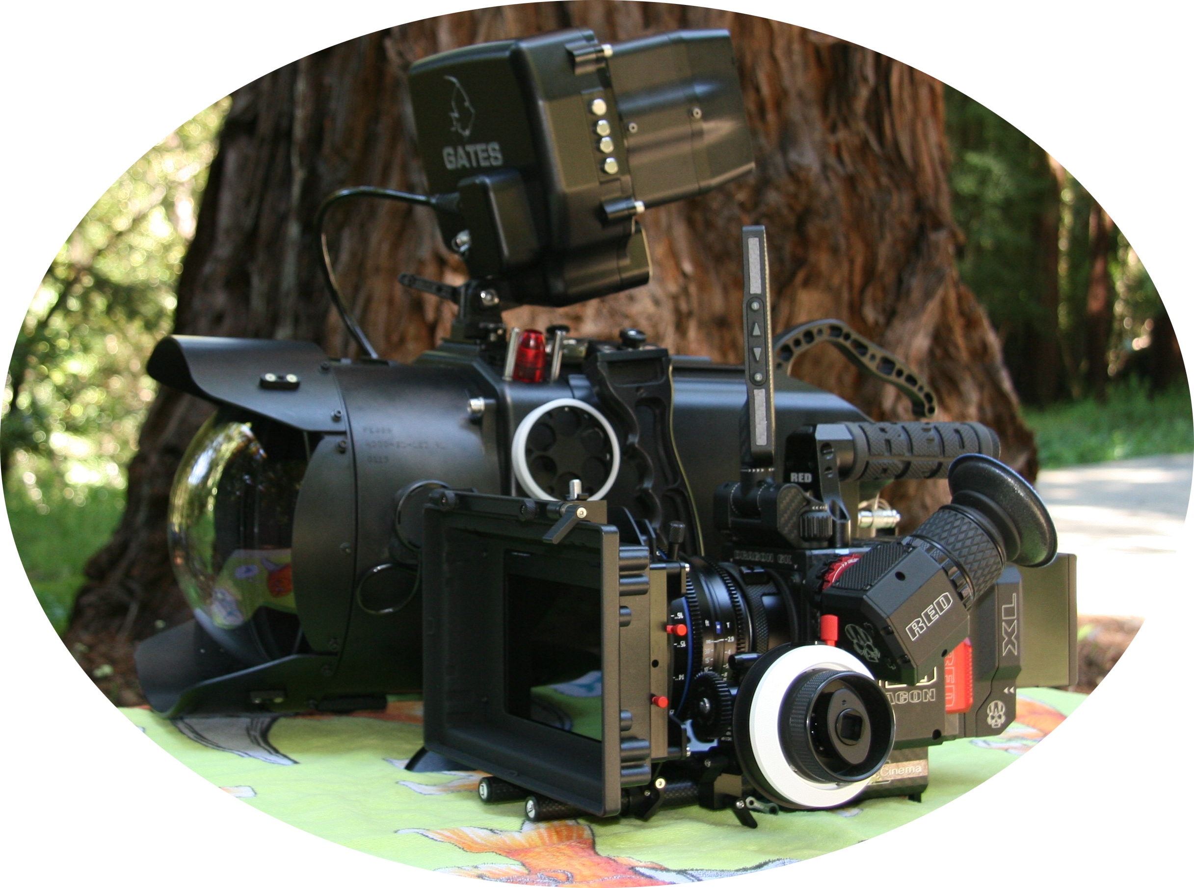 Milbrand Cinema 6k Equipment - Engine Clipart (2433x1810), Png Download