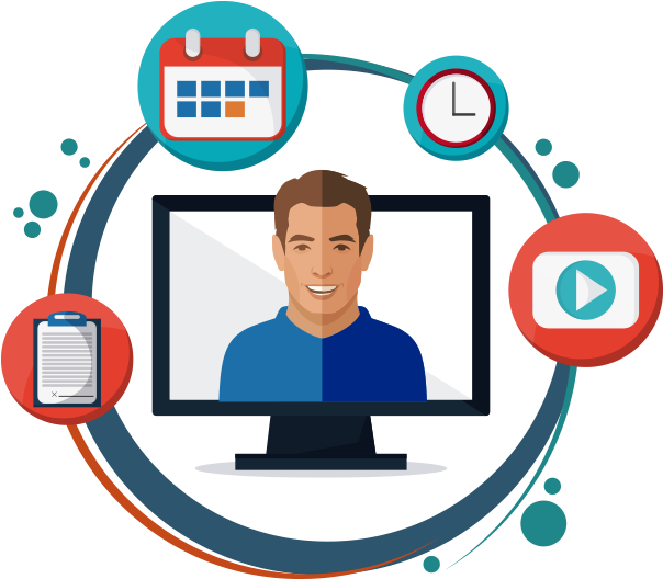 Reedvector-webinars - Webinars Vector Clipart (668x540), Png Download