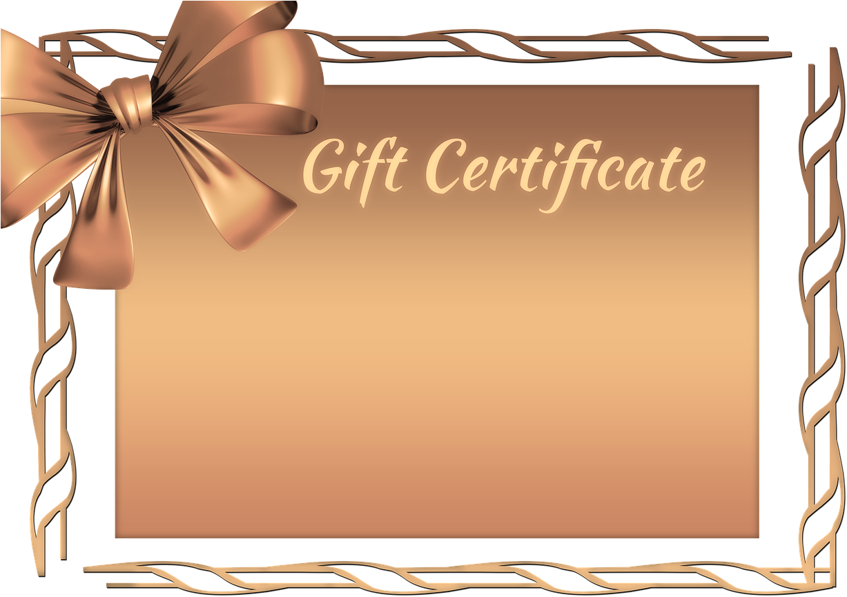 Voucher Png Hd - Gift Certificates Available Now Clipart (1280x905), Png Download
