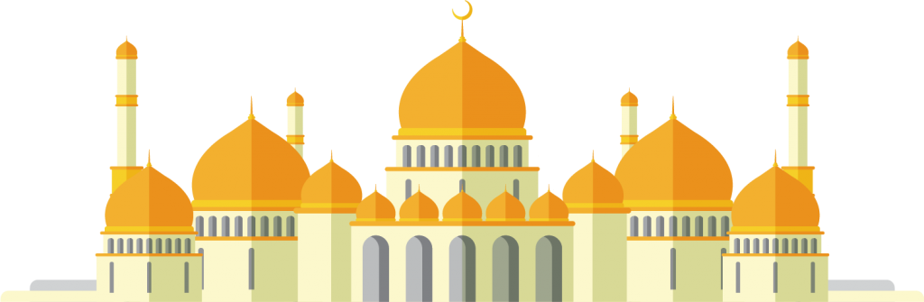 Islamic Decorative Painting Free Png And Vector Mosque Vector Png Clipart Large Size Png Image Pikpng