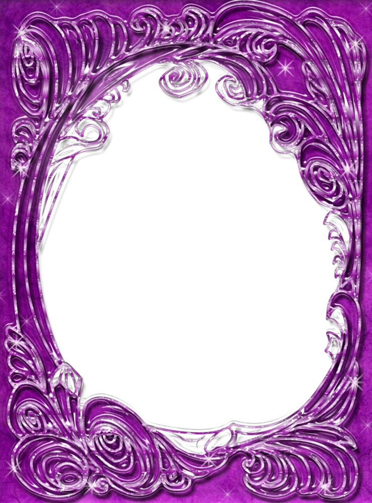 Marco De Fotos Elegante Clipart (741x1000), Png Download