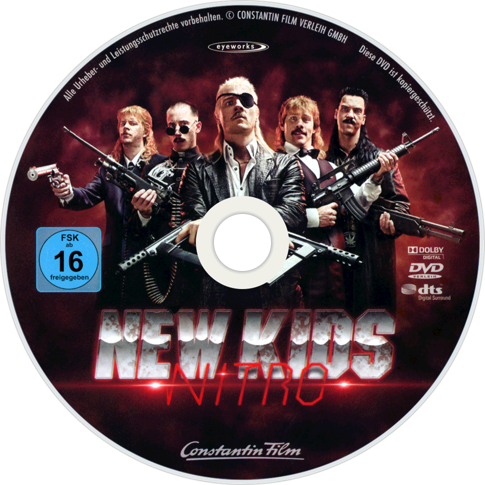 New Kids Nitro -cd - New Kids Nitro Dvd Clipart (1000x1000), Png Download