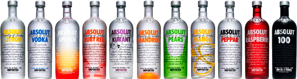 Contacte Con Nosotros - Absolut Vodka Logo Color Clipart (1170x320), Png Download