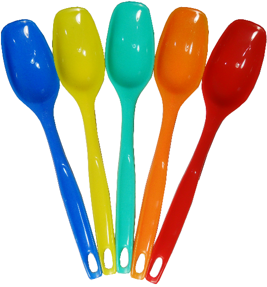 Cuchara Jarabe Cocin - Cucharas De Plastico De Colores Clipart (800x600), Png Download