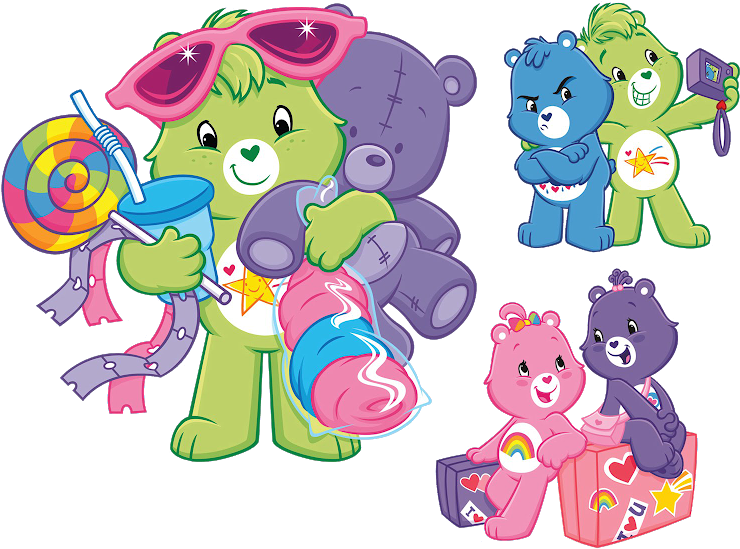 Care Bears Adventures In Care Clipart (800x618), Png Download